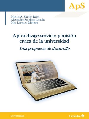 cover image of Aprendizaje-servicio y misión cívica de la universidad